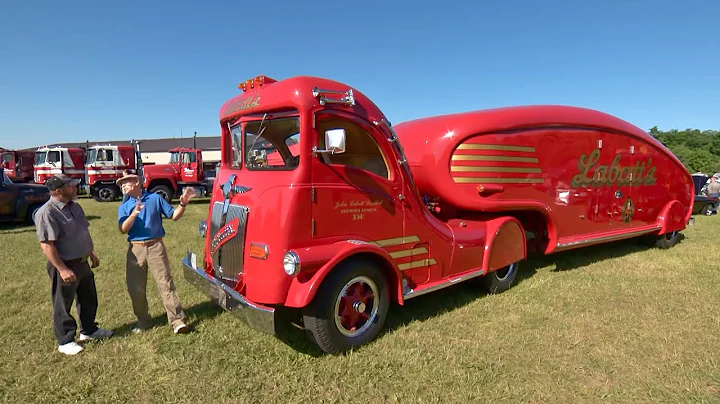 Restored Labatt's Beer Truck & Custom Chrysler Air...