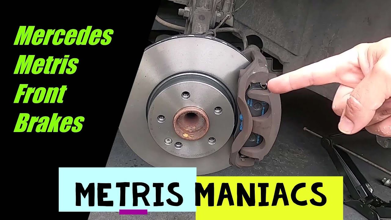 Front Brakes and Rotors on a Mercedes Metris Van