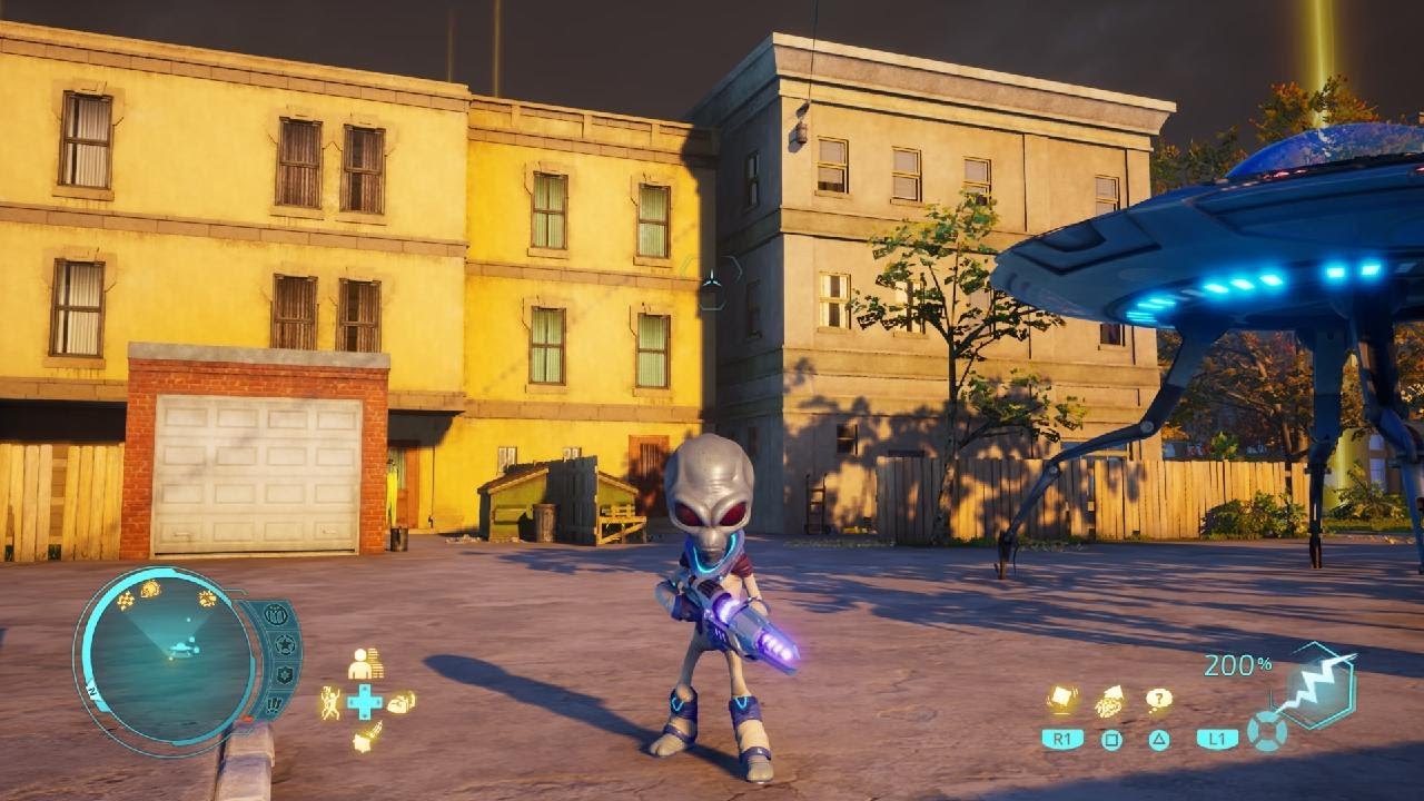 Destroy All Humans! Holopox Deck Gameplay PS5 UHD