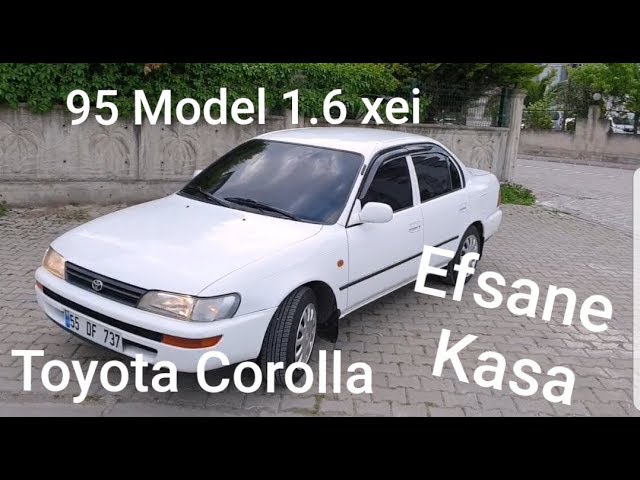 Sahibi 95 Model Toyota Corolla 1 6 Xei Anlatiyor Youtube