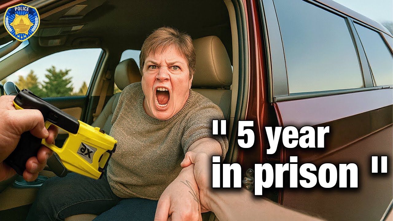 When Crazy Karen Flees Traffic Stop and Faces Karma | Karens Getting Arrested By Police