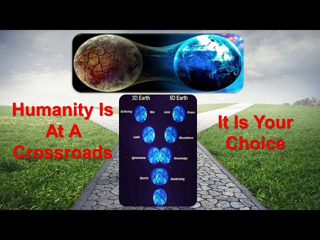 Humanity Is At A Crossroads – It Is Your Choice