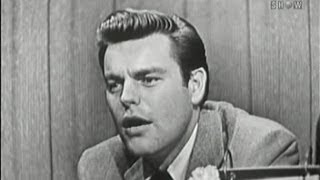 What's My Line? - Robert Wagner; Jeannie Carson [panel] (Feb 24, 1957)