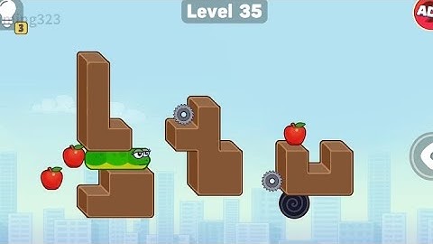 Snake Puzzle Slither to Eat level 35
