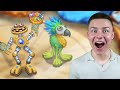 New mimic fire oasis wubbox map  more  perplexplore 2024 reaction my singing monsters