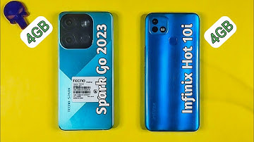 Infinix Hot 10i Vs Tecno Spark Go 2023 | Speed Test & Comparison