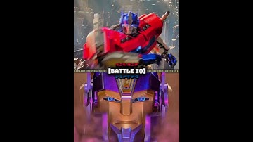 Optimus Prime VS. Sentinel Prime [Both TFO] #transformers #optimusprime