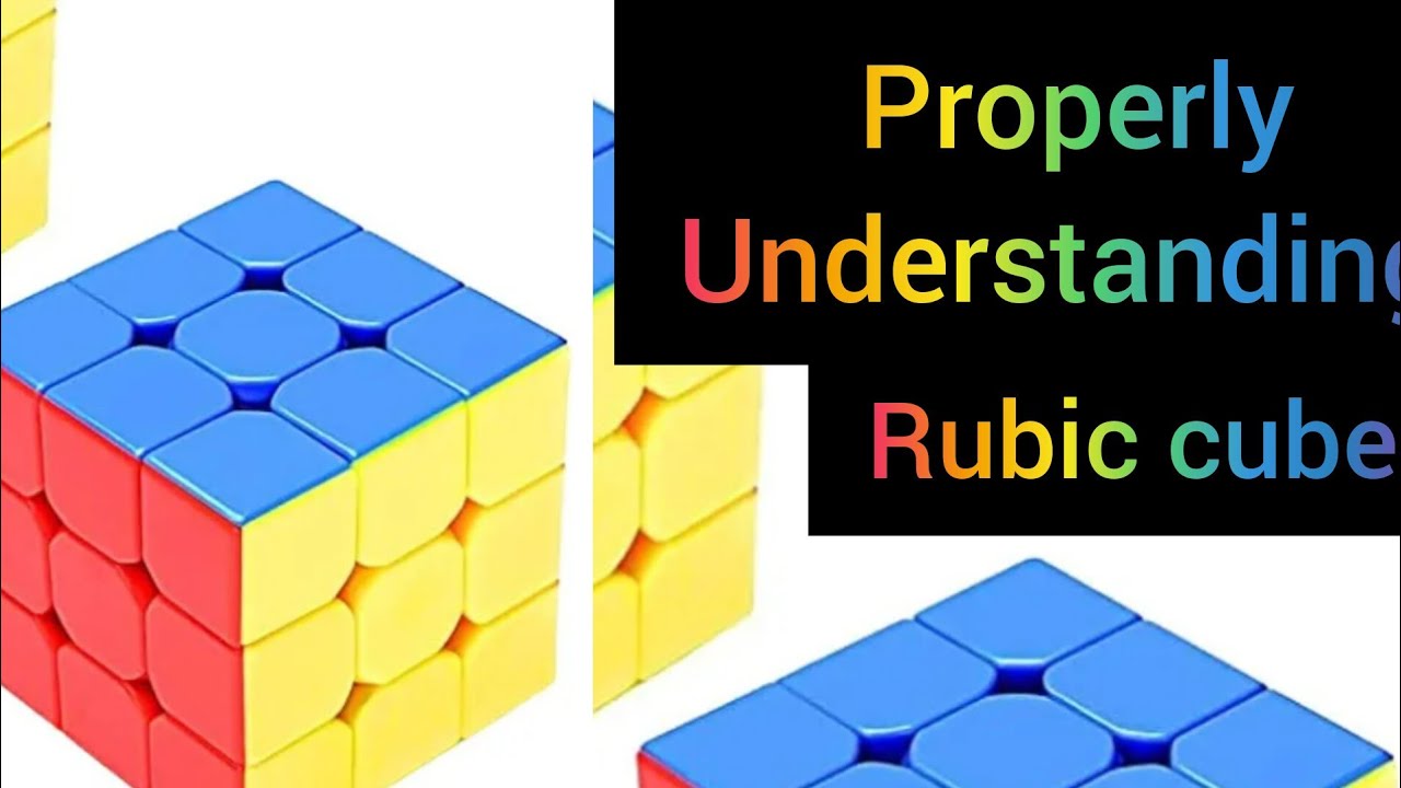 Understanding Cubes understanding the Rubik's cube step by step - YouTube