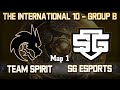 TEAM SPIRIT vs SG Esports - 1 карта / Bo2 - Группа B / The International 10 [4liver &amp; DKPhobos]