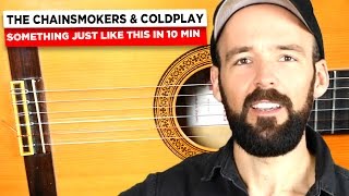 Gitarre lernen - The Chainsmokers & Coldplay - Something Just Like This