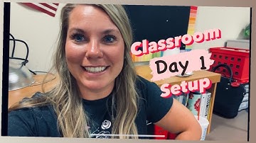 Day 1 🌸 Update * Classroom Setup * Haul 2022-23