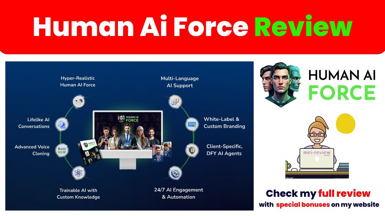 Human Ai Force Review | OTO & Bonuses | Build an AI Workforce & Sell It for Top Dollar!