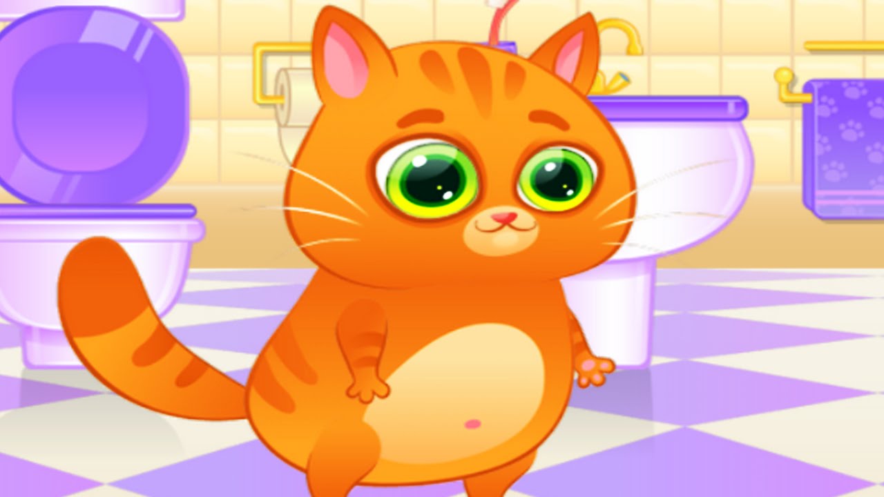 Включи кота такая игра. Кот Bubbu. Котик Bubbu #1. БУБУ оранжевый котик.