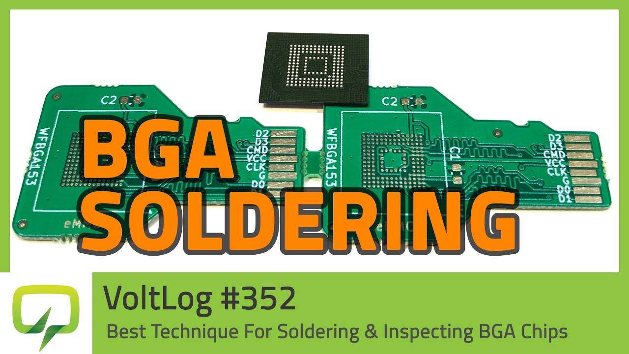 How does BGA soldering work?