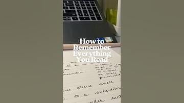How to Remember Everything You Read (5 Science-Backed Study Tips) #plansovermood
