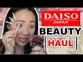 Trying JAPANESE drugstore MAKEUP from DAISO| MaiMoments