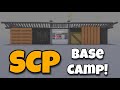 Building An SCP Base Camp In Roblox SCP 3008!
