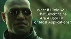 Blockchains Are a Bad Idea (James Mickens)