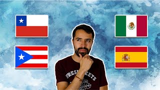 Spanish Accents Broken Down by a LatinoMexico, Argentina, Chile, Puerto Rico, Colombia and Spain