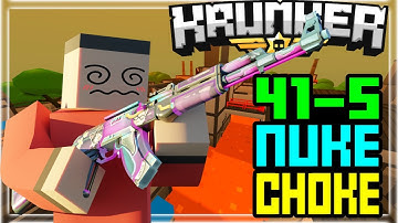 INSANE AK NUKE CHOKE ON MY ALT IN KRUNKER!!!
