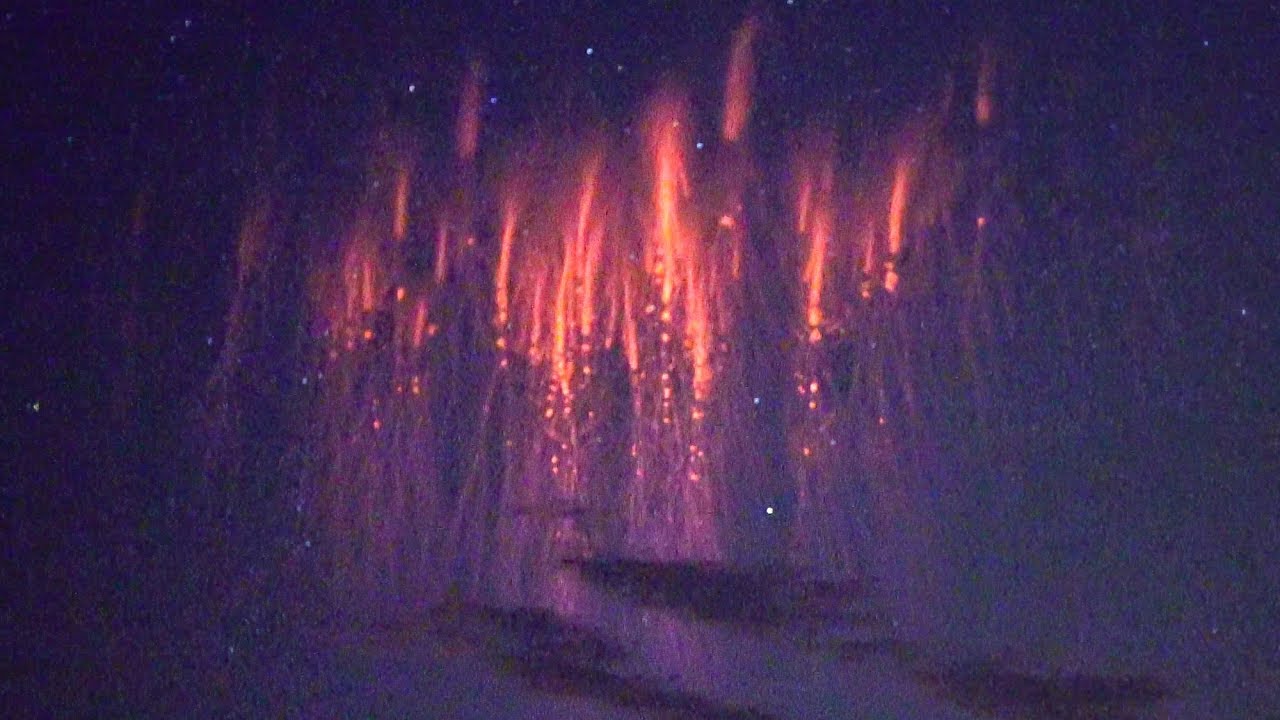 VIBRANT RED SPRITES Jets & Mysterious Ghosts - YouTube