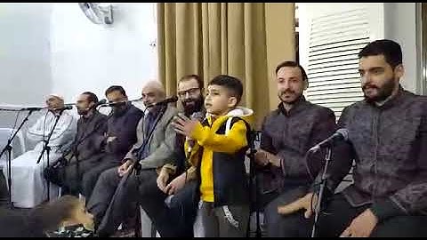 آدم برتاوي من مجلس الصلاة على النبي جامع المغربية مع المنشد محمد برنية