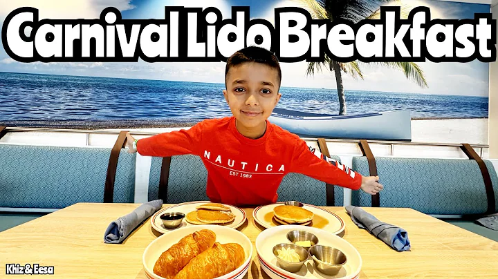 Carnival Cruise Buffet Breakfast Tour - Lido Marketplace on Carnival Celebration #travel @Carnival - DayDayNews