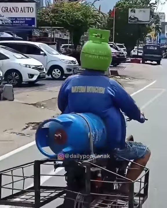 Lucu Helm ELPIJI 3KG di Pontianak