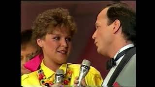Lotta Engberg vinner melodifestivalen 1987 med fyra bugg och en coca cola