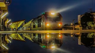 Today, let's take a look from the front of train number 84, from Hua Hin to Bangkok (Aphiwat).