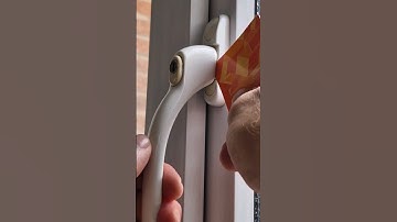 Open A Locked Window Without KEY #diy #hack #shorts