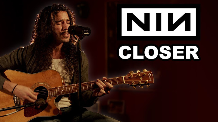 Closer Acoustic version - Acoustic performance video thumbnail