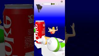 Squeezy Girl Jump Fun Reverse Jumping Coca Cola #fun #mobilegame #amogus #shortsfeed #crush #shorts screenshot 4