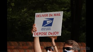 Protect the USPS - Protest at Louis DeJoy's Home in Greensboro, North Carolina - August 16, 2020