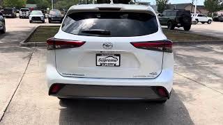 2022 Toyota Highlander Limited AWD (T24061A) certified