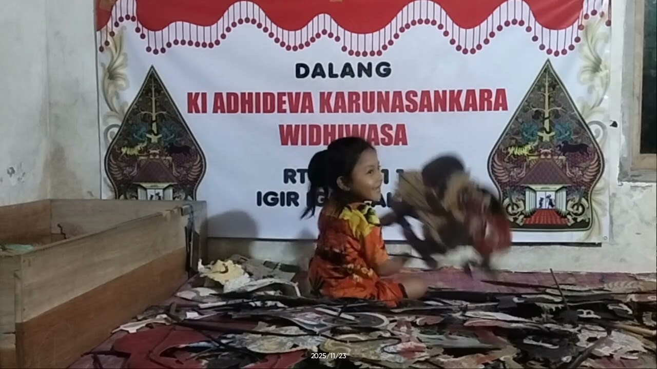 Adhideva dalang dicik viral | usia 5Tahun#wayangkulit #jemberkeren #jember24jam 