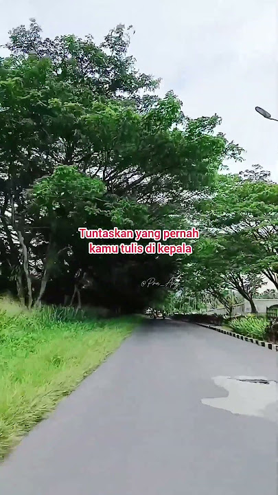 “Jalan di Depan Mirip Hidup Kita — Tak Selalu Mulus Tapi Harus Dilalui”