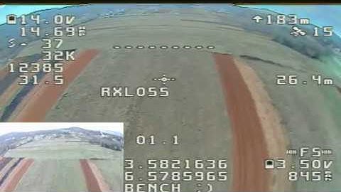 Betaflight 3.5.6. GPS Rescue successful test
