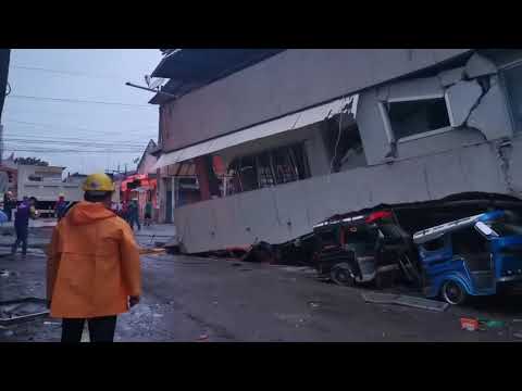 【続報映像】4人死亡　フィリピン地震被害状況　2019 年12月15日（現地）