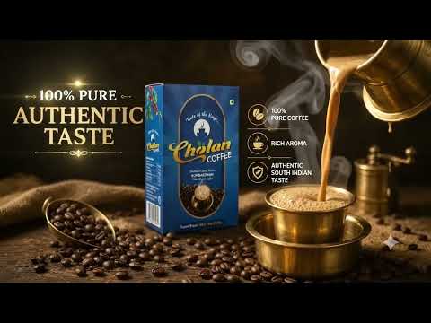 Best South Indian Filter Coffee | Cholan Coffee Super Grade 100% Pure Coffee