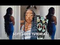 SUPER EASY 32" EXTENDED SOFT LOCS TUTORIAL (BEGINNER FRIENDLY)