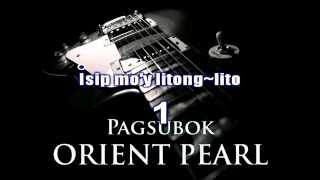 Video thumbnail of "Pagsubok - Karaoke version best sound (In style of Orient Pearl)"