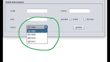 Lập trình JAVA DESK đại học FPT - Đẩy object lên trên combo box
