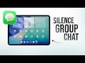 How to Silence a Group Chat on iPad (tutorial)