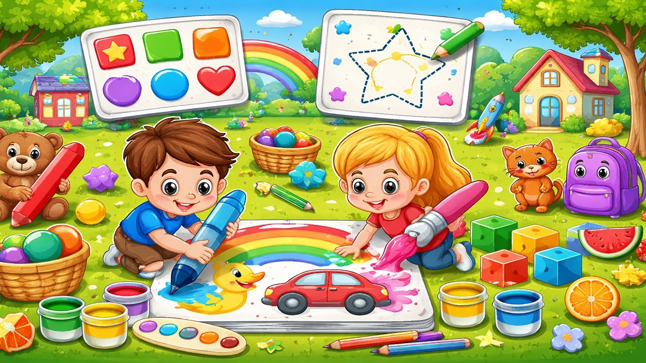 Color Kids: Learn Colors & Shapes – Fun Educational Game for Toddlers & Preschool Kids - 21