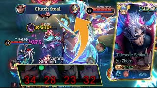 1 VS ALL LORD STEAL COMEBACK!! | YU ZHONG BEST BUILD 2026 screenshot 5