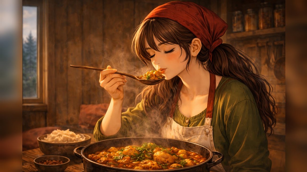 Cozy Day at Home | Quiet Cooking, Mukbang and Peaceful Living Alone