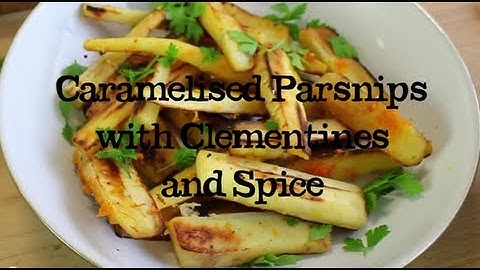 Caramelised Parsnips with Clementines and Spice - Abel & Cole