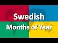 Learn Swedish part 2 | Months of the Year