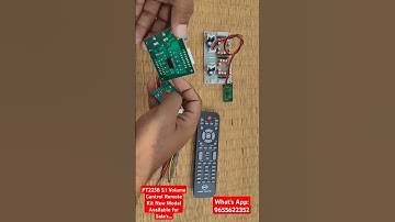 PT2258 5.1 Volume Control Remote Kit | PT2258 6-Channel Electronic Volume Control Kit